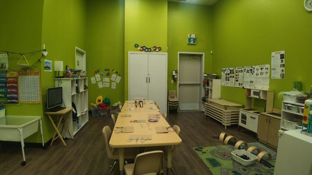 Kindergarten / Rainbow Room at Curious Minds Daycare and OSC in southwest Edmonton
