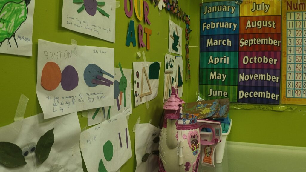 Kindergarten / Rainbow Room at Curious Minds Daycare and OSC in southwest Edmonton