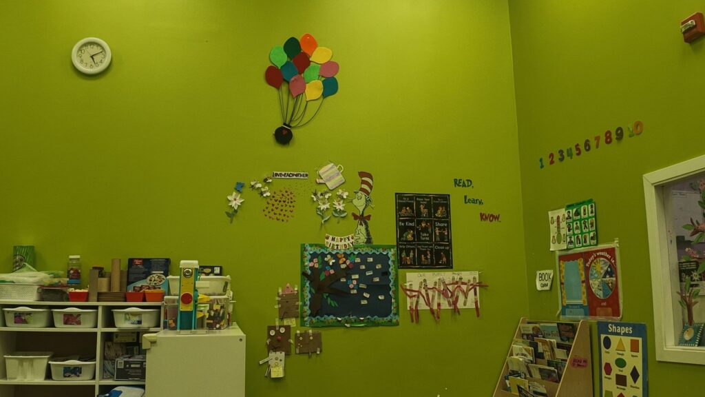Kindergarten / Rainbow Room at Curious Minds Daycare and OSC in southwest Edmonton