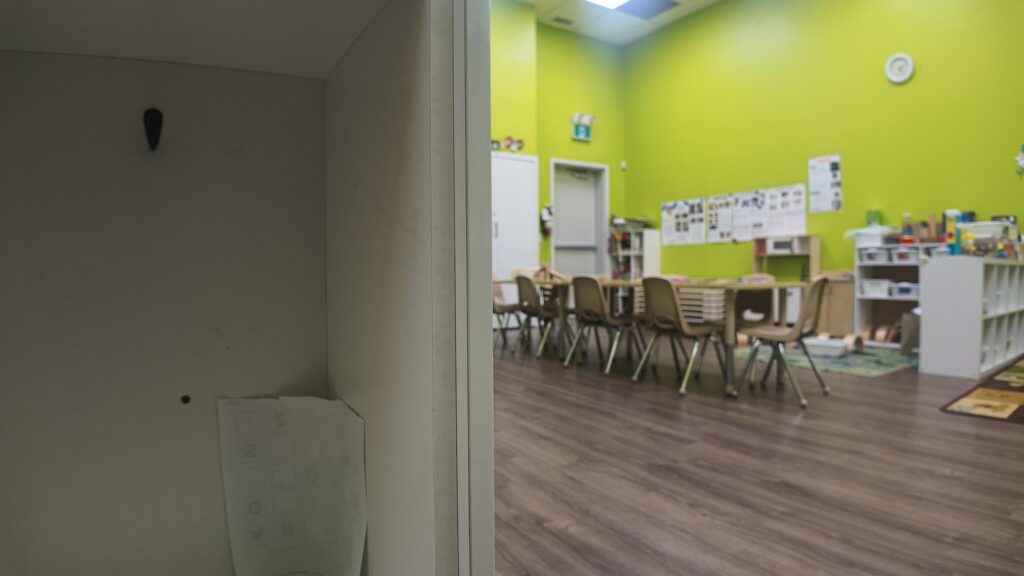 Kindergarten / Rainbow Room at Curious Minds Daycare and OSC in southwest Edmonton