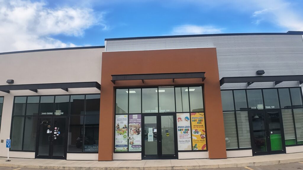 Our Centre at Curious Minds Daycare and OSC in southwest Edmonton