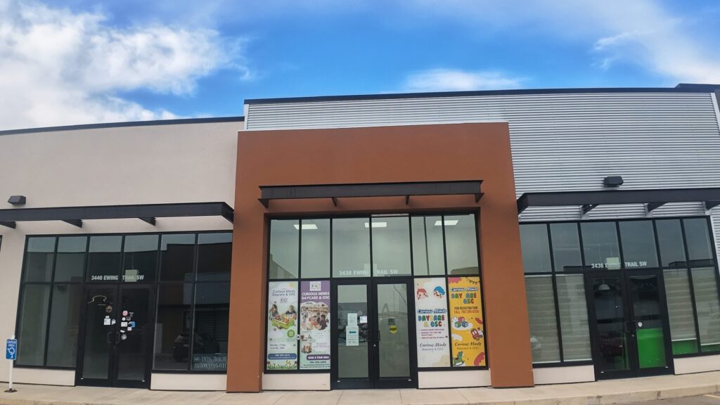 Our Centre at Curious Minds Daycare and OSC in southwest Edmonton