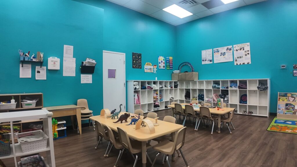 Prancing Ponies / Preschool Room at Curious Minds Daycare and OSC in southwest Edmonton