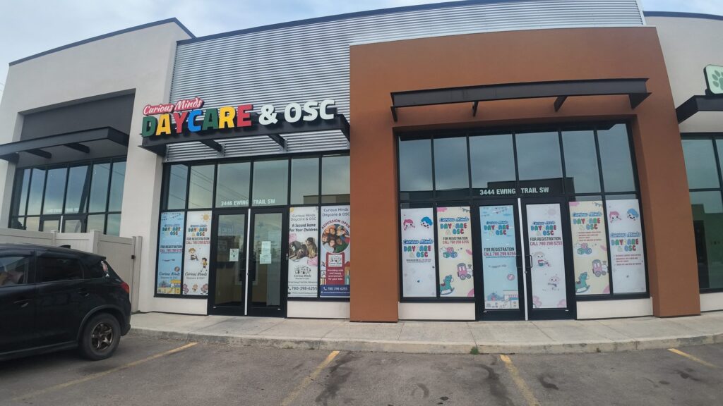 Our Centre at Curious Minds Daycare and OSC in southwest Edmonton