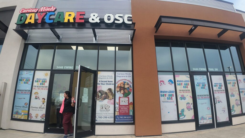 Our Centre at Curious Minds Daycare and OSC in southwest Edmonton